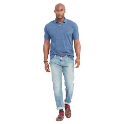 Ralph Lauren Classic Fit Mesh Polo Shirt Classic Royal Heather 5x Big
