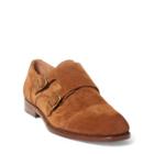 Ralph Lauren Ardenall Suede Monk-strap Shoe Snuff