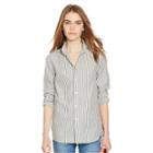 Polo Ralph Lauren Relaxed-fit Striped Shirt Black/white