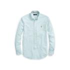 Ralph Lauren Classic Fit Oxford Shirt Turquoise/white