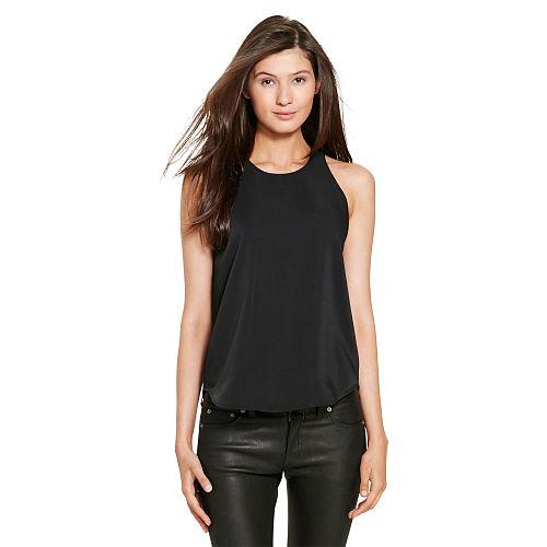 Polo Ralph Lauren Cady Sleeveless Top Black