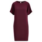 Ralph Lauren Lauren Back-pleated Twill Shift Dress