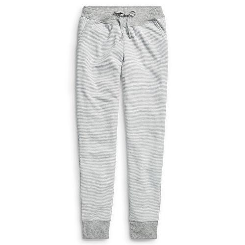 Ralph Lauren Lauren Striped Fleece Jogger Pant