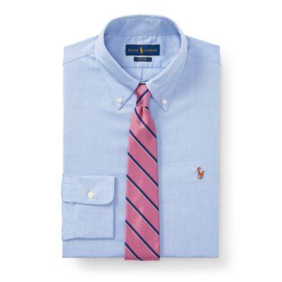 Ralph Lauren Slim Fit Oxford Shirt True Blue/white