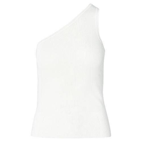 Ralph Lauren Lauren One-shoulder Top Herbal Milk