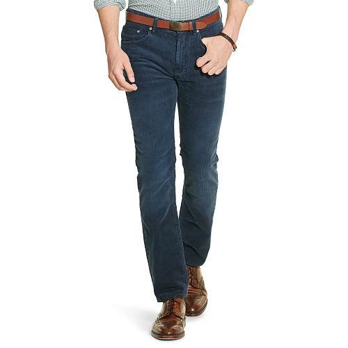 Polo Ralph Lauren Varick Slim Straight Corduroy Deep Space
