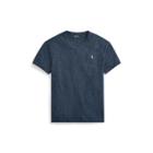 Ralph Lauren Classic Fit Cotton T-shirt Blue Eclipse Heather