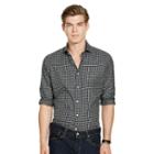 Polo Ralph Lauren Checked Cotton Twill Shirt Black/white