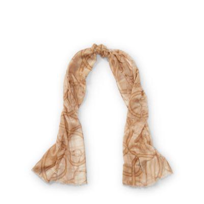 Ralph Lauren Leah Bridle-print Wool Scarf Tan