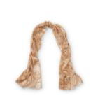 Ralph Lauren Leah Bridle-print Wool Scarf Tan