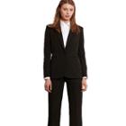 Ralph Lauren Lauren Petite Single-button Twill Jacket Black