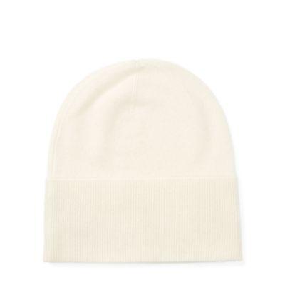 Ralph Lauren Wool-cashmere Hat Cream