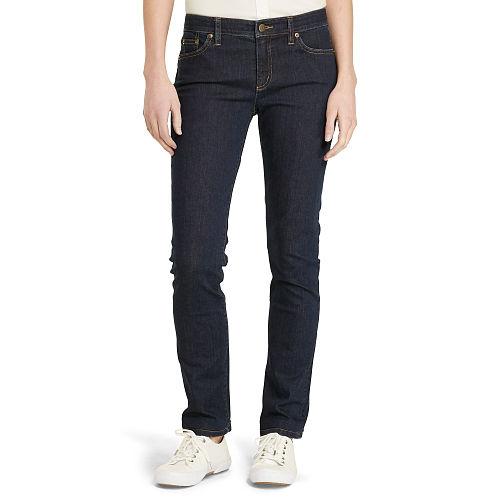 Ralph Lauren Lauren Slimming Modern Curvy Jean Rinse
