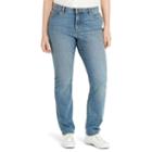 Ralph Lauren Lauren Woman Premier Straight Jean Perry Wash