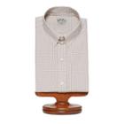 Ralph Lauren Rrl Checked Cotton Dress Shirt Rl 813 Purple Cream