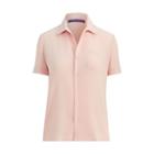 Ralph Lauren Martina Silk Crepe Blouse Blush