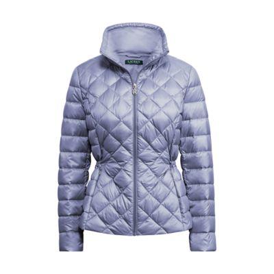 Ralph Lauren Packable Quilted Jacket Mineral Blue