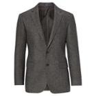 Polo Ralph Lauren Connery Linen Suit Jacket Charcoal And Black