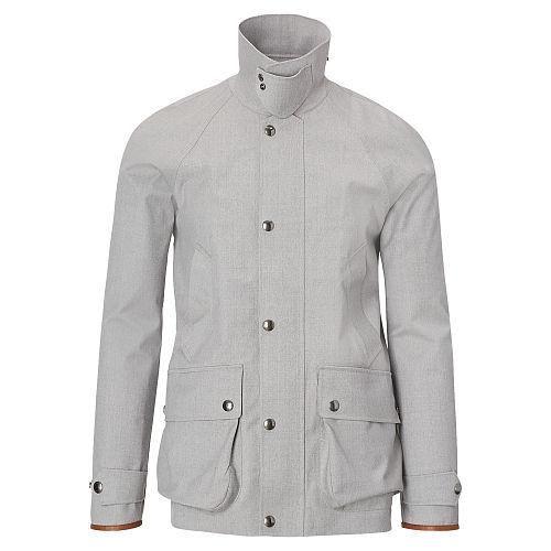 Polo Ralph Lauren Water-resistant Wool Coat Soft Flannel Heather