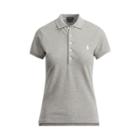 Ralph Lauren Skinny Stretch Mesh Polo Heather