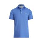 Ralph Lauren Custom Fit Performance Polo Maidstone Blue Micro Dot