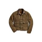 Ralph Lauren Roughout Suede Jacket Tan