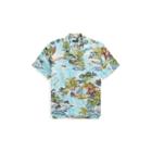 Ralph Lauren Classic Fit Print Shirt Landscape Hawaiian 5x Big
