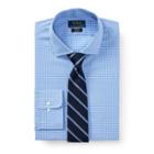 Ralph Lauren Slim Fit Gingham Poplin Shirt 2266 Capri Blue/white