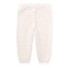 Ralph Lauren Combed Cotton Pull-on Pant Delicate Pink 6m