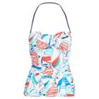 Ralph Lauren Sailboat-print Tubini Top Multi