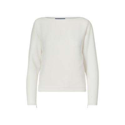 Ralph Lauren Cady Tie-back Top Paper White
