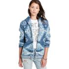 Ralph Lauren Denim & Supply Boyfriend Shawl Cardigan Blue Multi