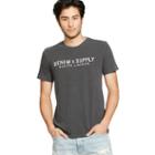 Ralph Lauren Denim & Supply Cotton Jersey Logo Tee Polo Black Ds Logo