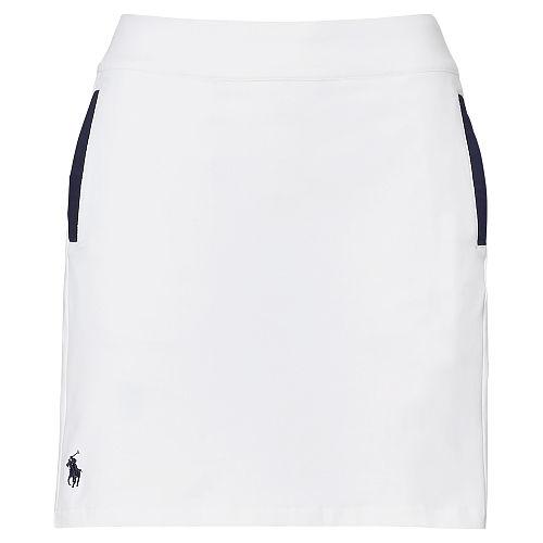 Ralph Lauren Golf Pleated-back Skort White/french Navy