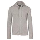 Polo Ralph Lauren Modal-pima Jacquard Hoodie Collection Grey Heather