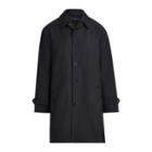 Ralph Lauren Cotton-blend Balmacaan Topcoat Charcoal