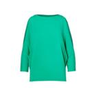 Ralph Lauren Cutout-shoulder Jersey Top Tropic Turquoise Lp
