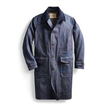 Ralph Lauren Denim Raincoat Indigo