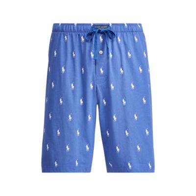 Ralph Lauren Allover Pony Knit Sleep Short Liberty/nevis Aopp