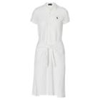 Polo Ralph Lauren Tie-front Polo Dress White