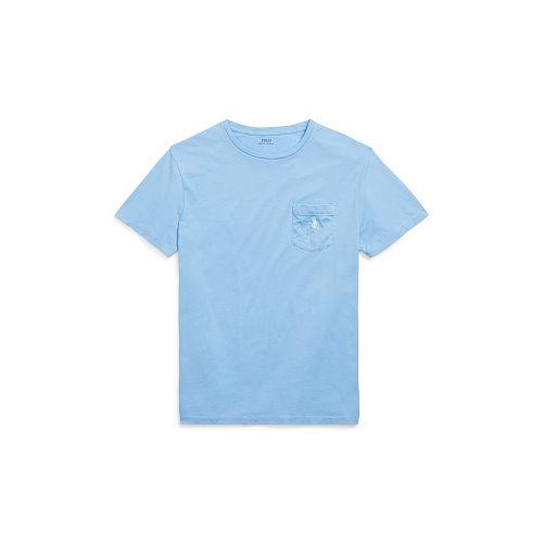Polo Ralph Lauren Cotton Jersey Pocket T-shirt Nantucket Blue