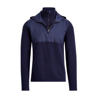 Ralph Lauren Performance Hybrid Hoodie French Navy