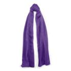 Ralph Lauren Cash Sf-oblong Scarf-cashmere Bright Purple