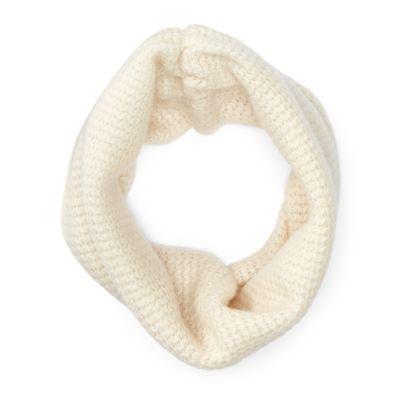 Ralph Lauren Ribbed Cashmere Snood Cream