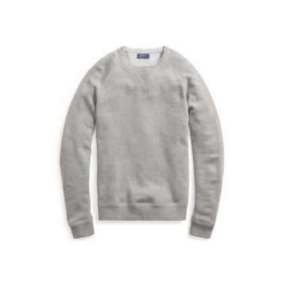 Ralph Lauren Merino Wool Sweater Fawn Grey Heather