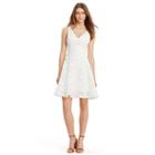 Ralph Lauren Lauren Lace V-back Dress White