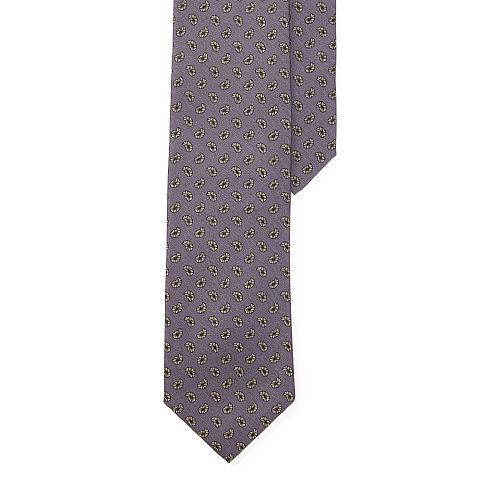 Polo Ralph Lauren Neat Silk Twill Narrow Tie Lavender