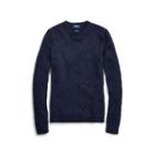 Ralph Lauren Cable-knit Cashmere Sweater Hunter Navy
