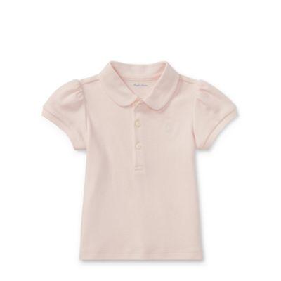 Ralph Lauren Cotton Polo Shirt Morning Pink 3m
