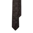 Polo Ralph Lauren Silk Modern Lion Club Tie Black/grey